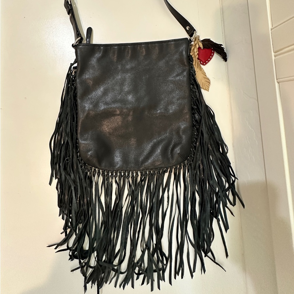 Krystal Simpson x Coach Limited Edition Fringe Leather Bag Boho Vintage